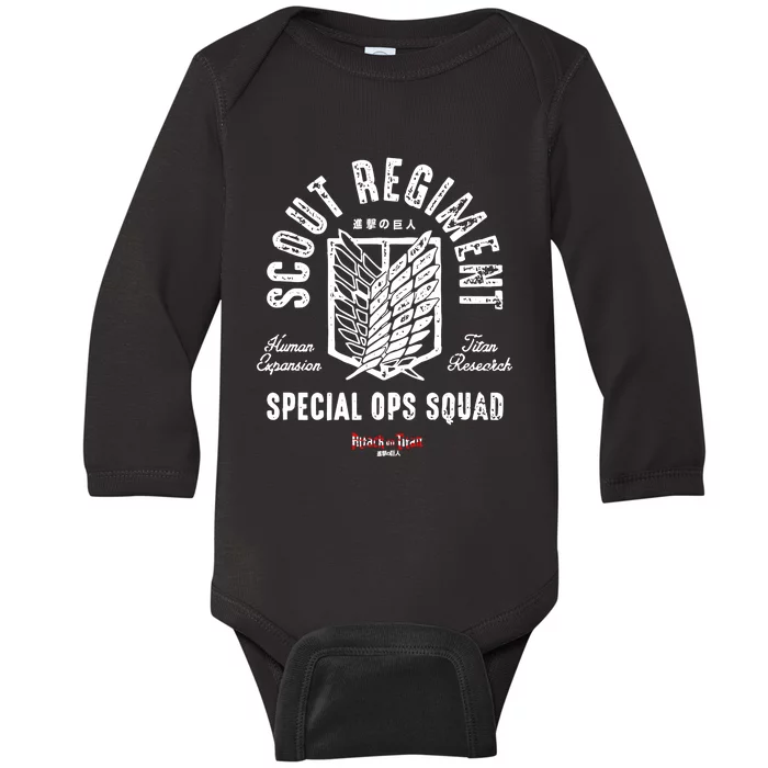 Kevonstage Scout Regiment Special Ops Squad Baby Long Sleeve Bodysuit