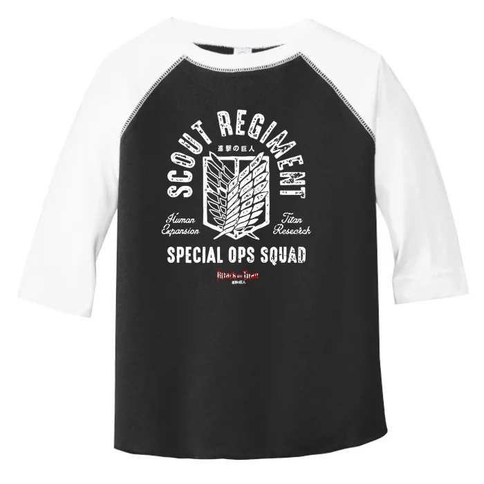 Kevonstage Scout Regiment Special Ops Squad Toddler Fine Jersey T-Shirt