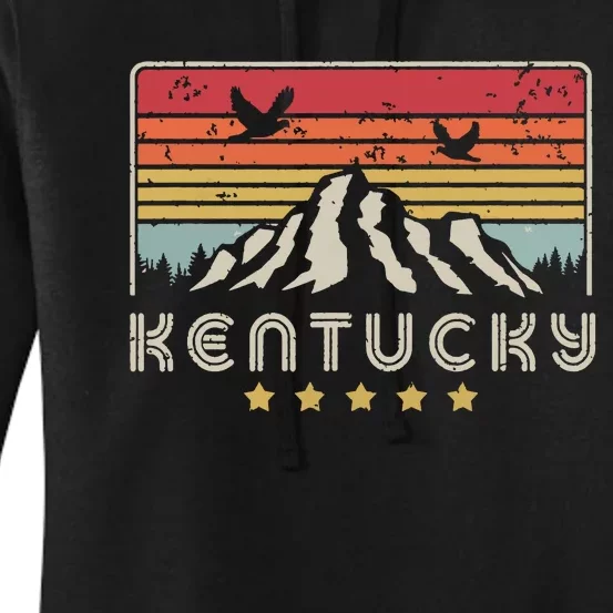 Kentucky Shirts Retro Style Ky Usa Women's Pullover Hoodie