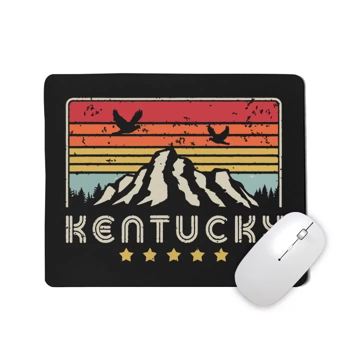 Kentucky Shirts Retro Style Ky Usa Mousepad