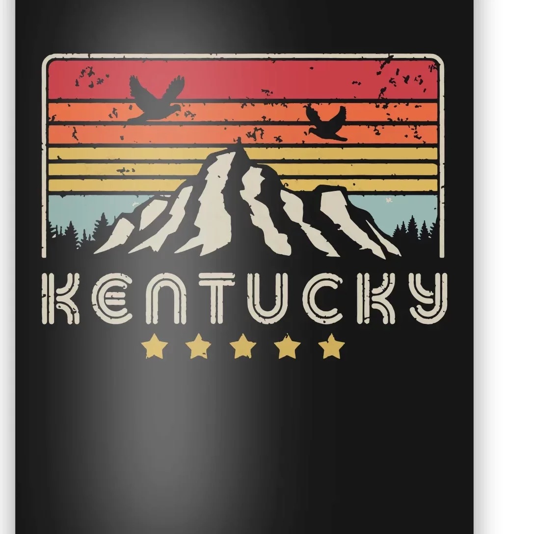 Kentucky Shirts Retro Style Ky Usa Poster