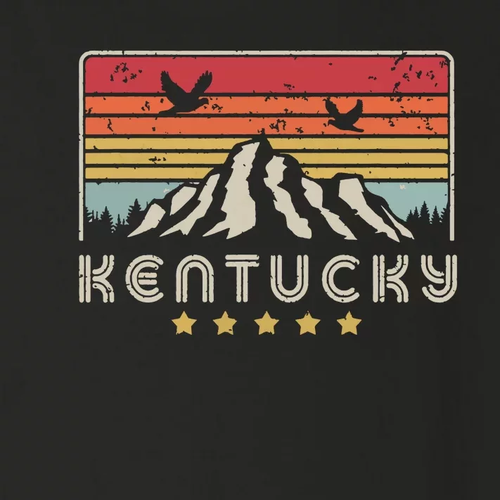 Kentucky Shirts Retro Style Ky Usa Toddler Long Sleeve Shirt