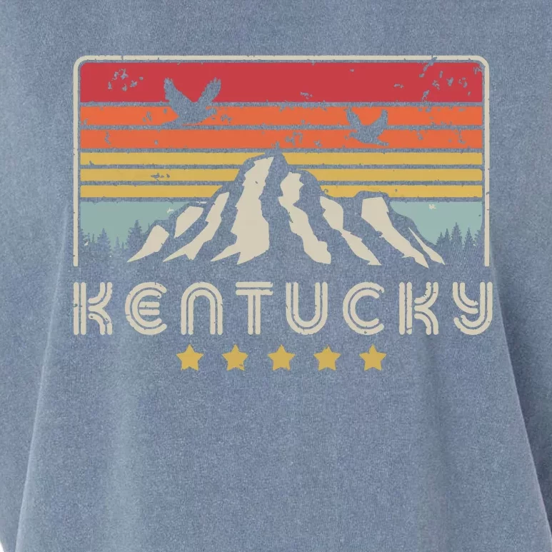 Kentucky Shirts Retro Style Ky Usa Garment-Dyed Women's Muscle Tee