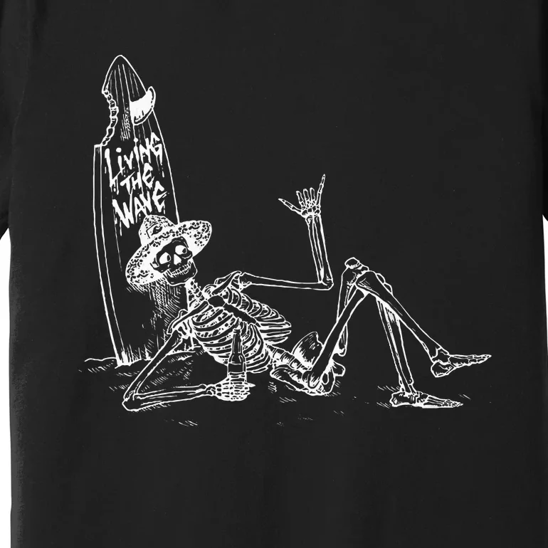 Koloa Surf Skeleton Premium T-Shirt