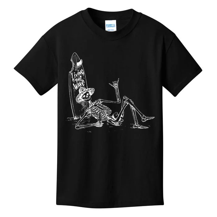 Koloa Surf Skeleton Kids T-Shirt