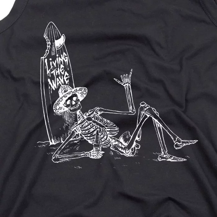 Koloa Surf Skeleton Logo Tank Top