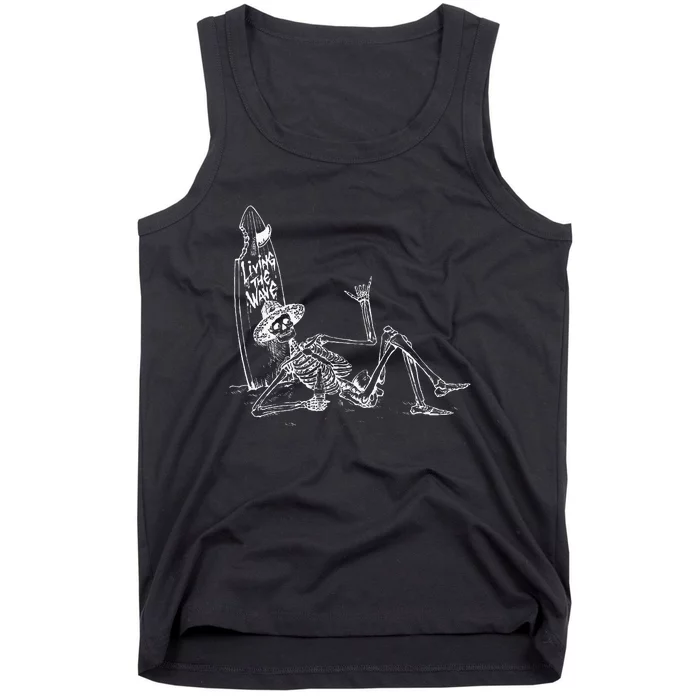 Koloa Surf Skeleton Logo Tank Top