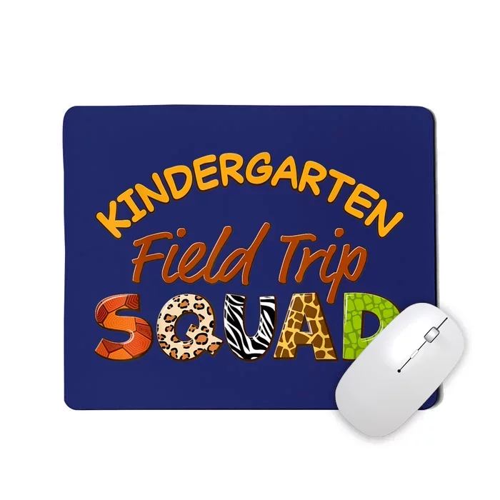 Kindergarten Students School Zoo Field Trip Squad Matching Mousepad