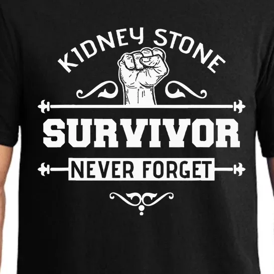 Kidney Stone Survivor Sarcastic Gift Pajama Set