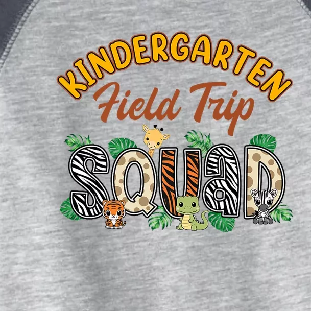 Kindergarten Students School Zoo Field Trip Squad Matching Premium Toddler Fine Jersey T-Shirt