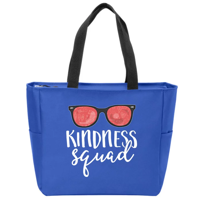 Kindness Squad Teacher Gift Kind Kindergarten Team Crew Gift Zip Tote Bag