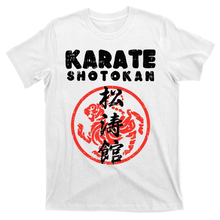 Karate Shotokan Tiger Symbol Martial T-Shirt