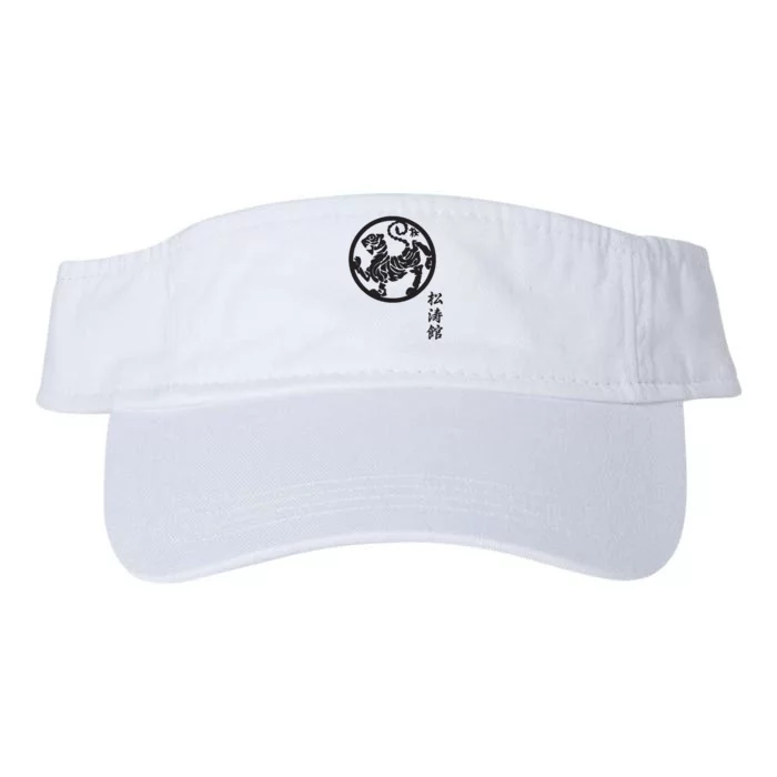 Karate Shotokan Tiger Martial Arts Shotokan Calligraphy Valucap Bio-Washed Visor