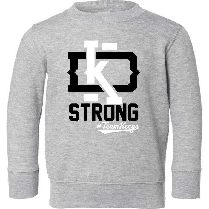 Kd Strong Team Keegs Toddler Sweatshirt