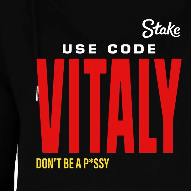 Kick State Use Code Vitaly Womens Funnel Neck Pullover Hood