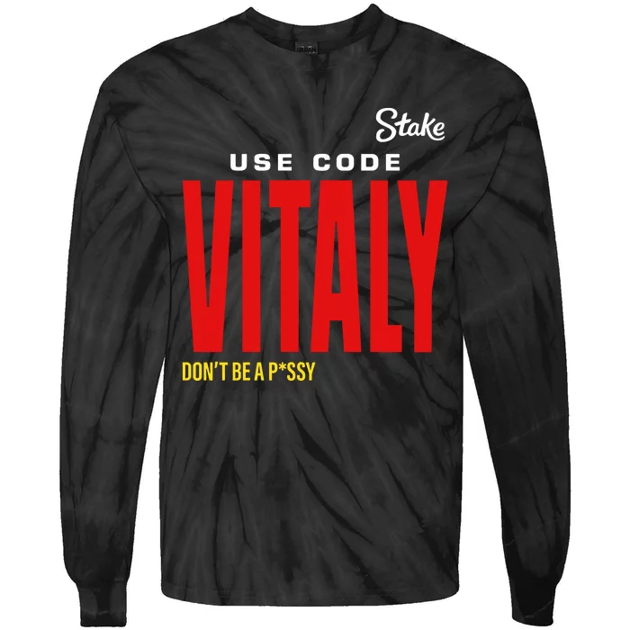 Kick State Use Code Vitaly Tie-Dye Long Sleeve Shirt