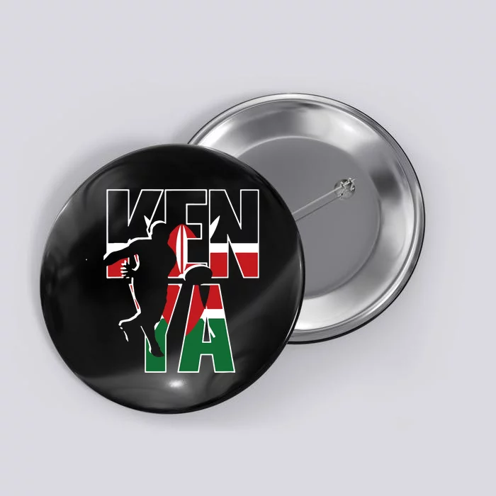 Kenyan Supporters Union League Players Gift Kenya Rugby Fans Button