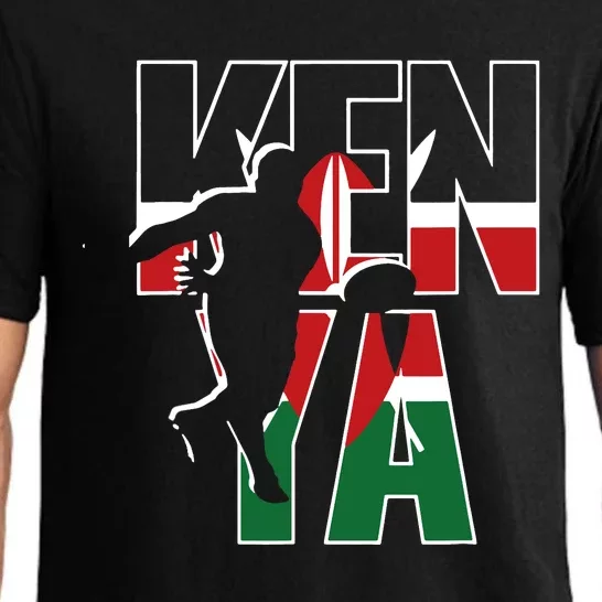 Kenyan Supporters Union League Players Gift Kenya Rugby Fans Pajama Set