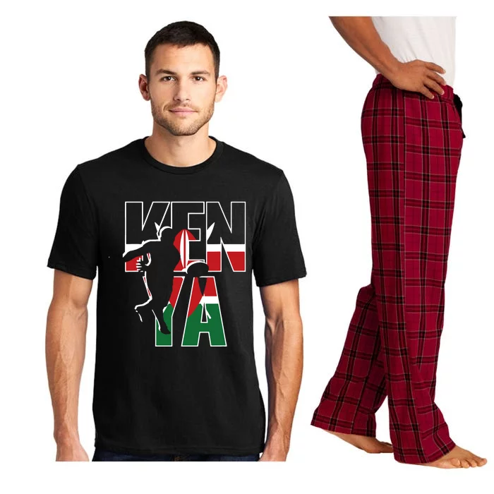 Kenyan Supporters Union League Players Gift Kenya Rugby Fans Pajama Set