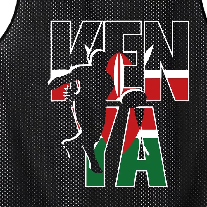 Kenyan Supporters Union League Players Gift Kenya Rugby Fans Mesh Reversible Basketball Jersey Tank