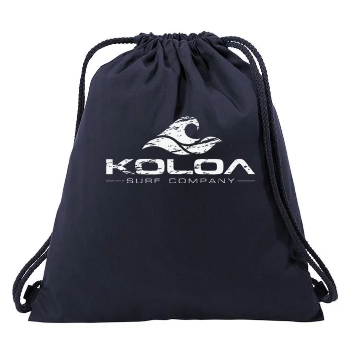 Koloa Surf Vintage Wave Logo Graphic Surf Drawstring Bag