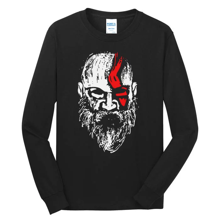 Kratos Superhero War Tall Long Sleeve T-Shirt