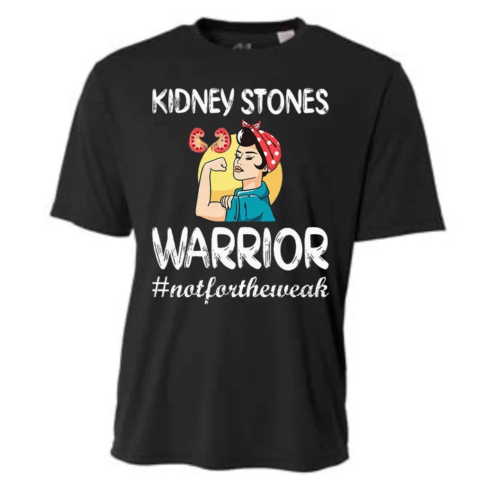 Kidney Stones Warrior Kidney Stone Surgery Kidney Awareness Cooling Performance Crew T-Shirt