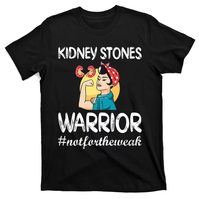 Kidney Stones Warrior Kidney Stone Surgery Kidney Awareness T-Shirt