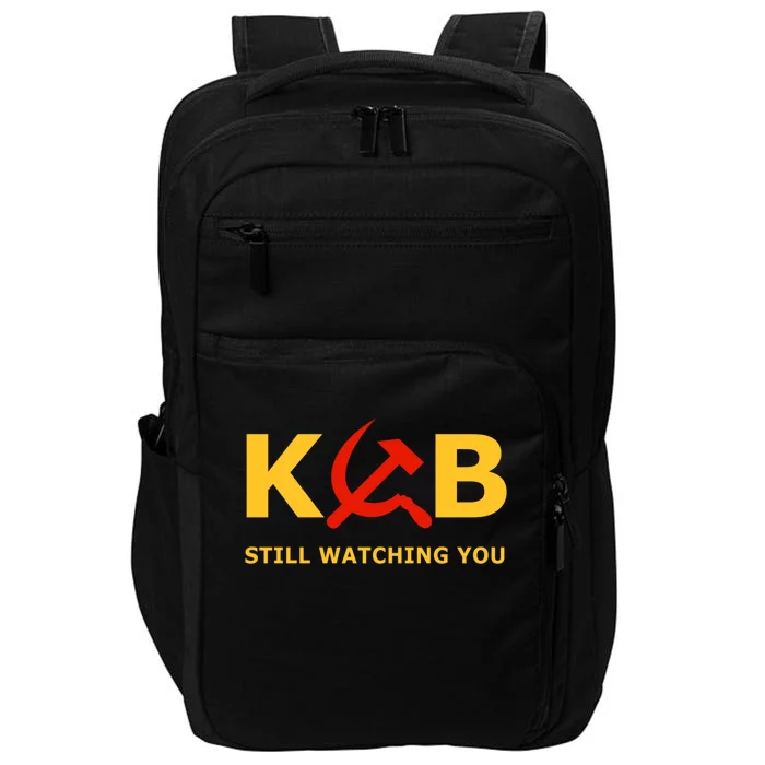 Kgb Still Watching You Cccp Ussr Soviet Union Gift Impact Tech Backpack