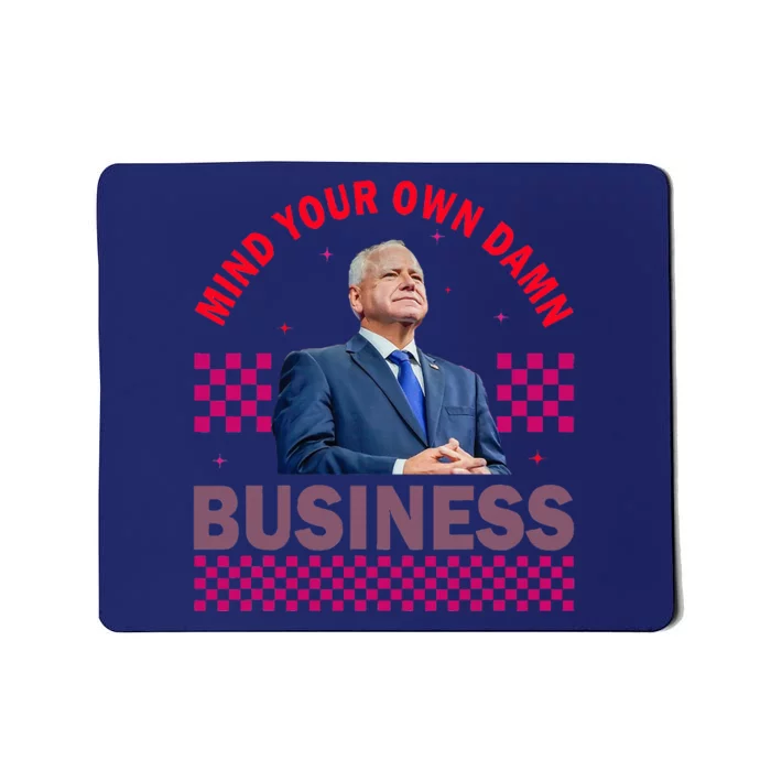 Kamalaharris Timwaltz 2024 Mousepad