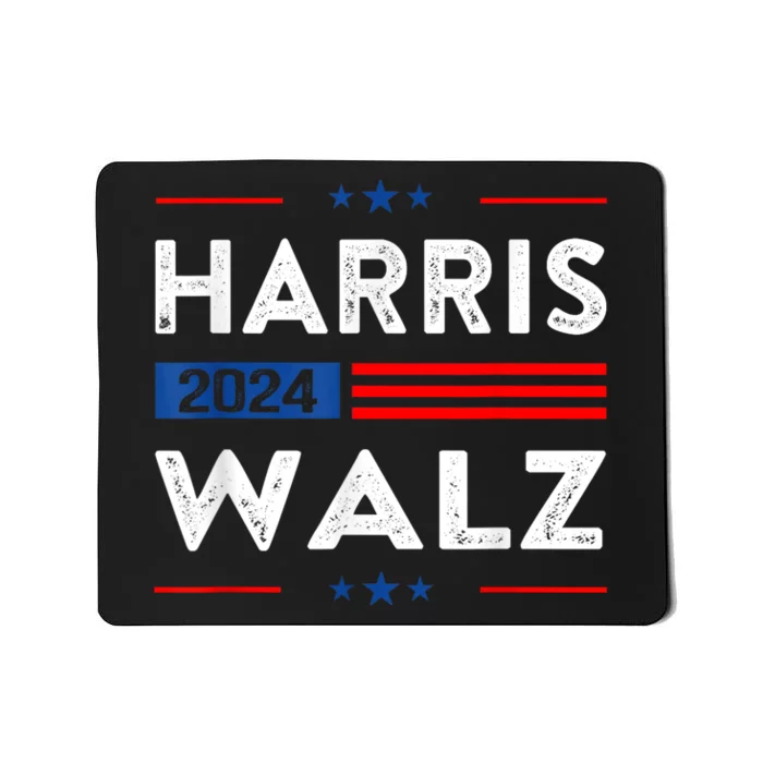 Kamalaharris Timwaltz 2024 Mousepad