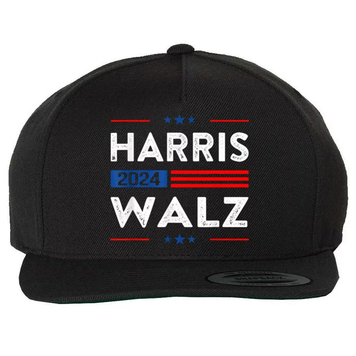 Kamalaharris Timwaltz 2024 Wool Snapback Cap