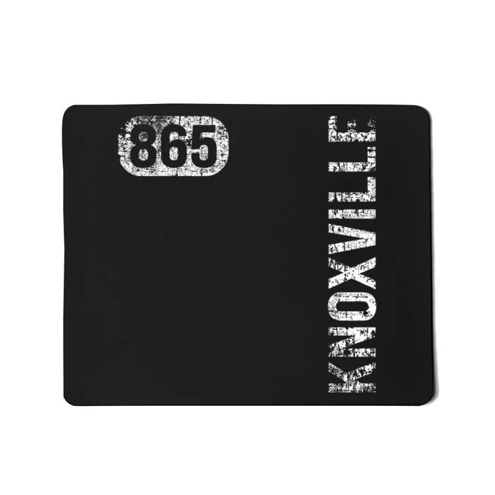 Knoxville Tennessee 865 Area Code Vintage Retro Mousepad