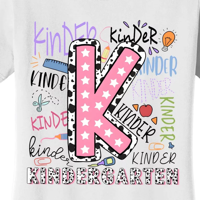 Kindergarten Teacher Back To School Women's T-Shirt