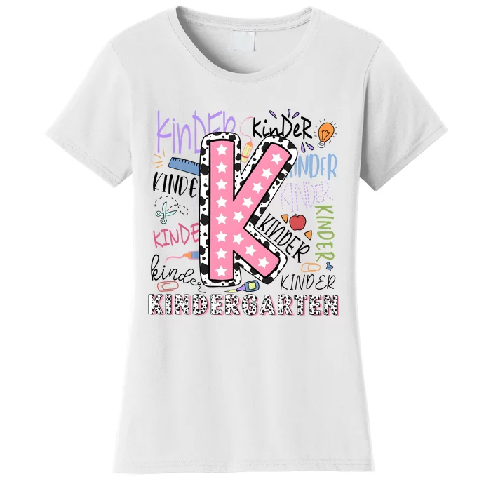 Kindergarten Teacher Back To School Women's T-Shirt