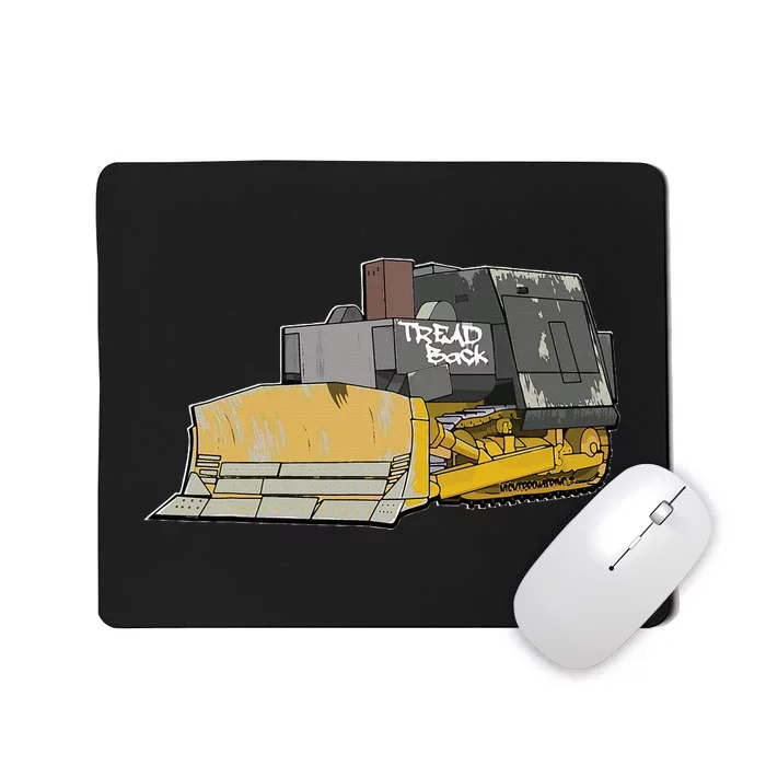 Killdozer Tread Back Mousepad