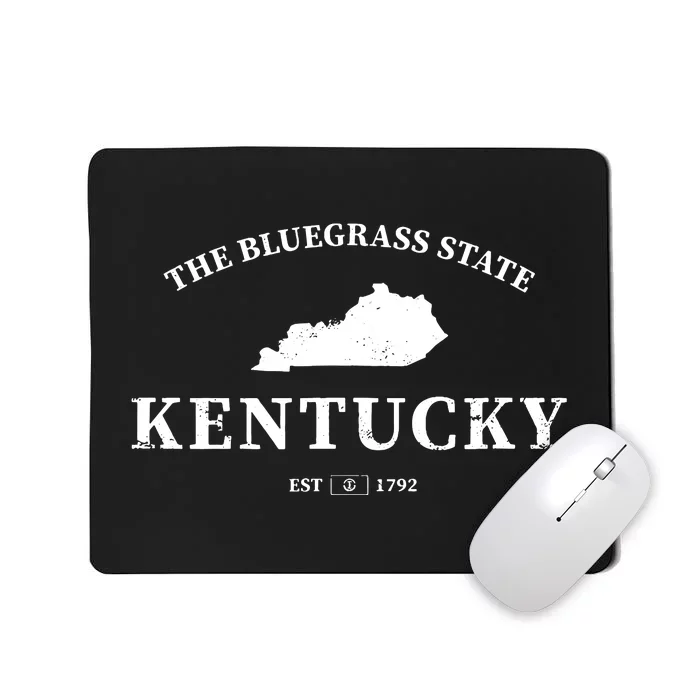 Kentucky The Bluegrass State Mousepad