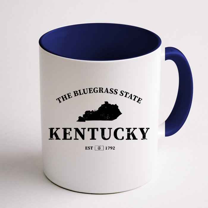 Kentucky The Bluegrass State Front & Back Coffee Mug