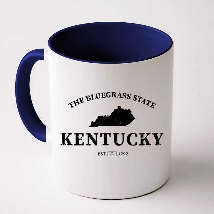 Kentucky The Bluegrass State Front & Back Coffee Mug