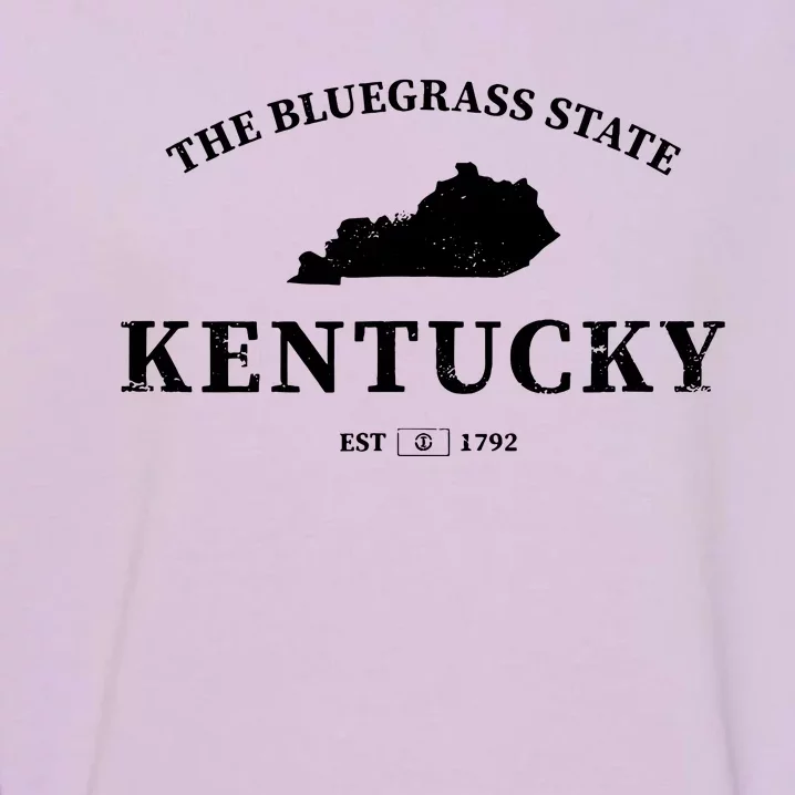 Kentucky The Bluegrass State Garment-Dyed Sweatshirt