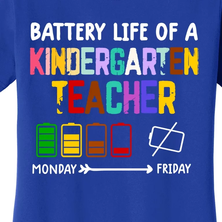 Kindergarten Teacher Cool Gift Funny Kindergarten Teacher Meaningful Gift Women's T-Shirt