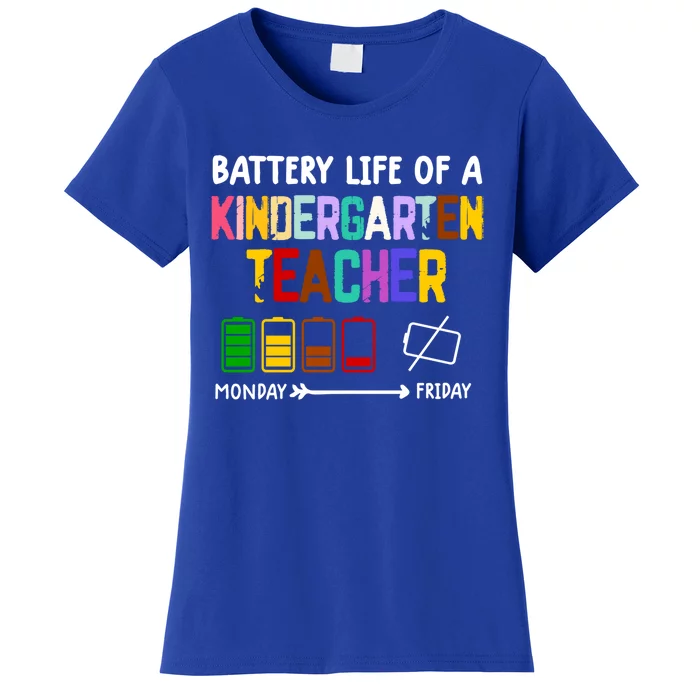 Kindergarten Teacher Cool Gift Funny Kindergarten Teacher Meaningful Gift Women's T-Shirt