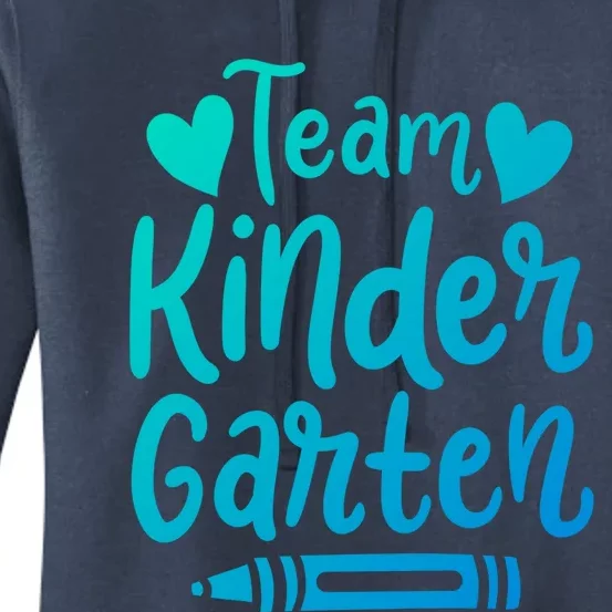 Kindergarten Team Cute Gift Women's Pullover Hoodie