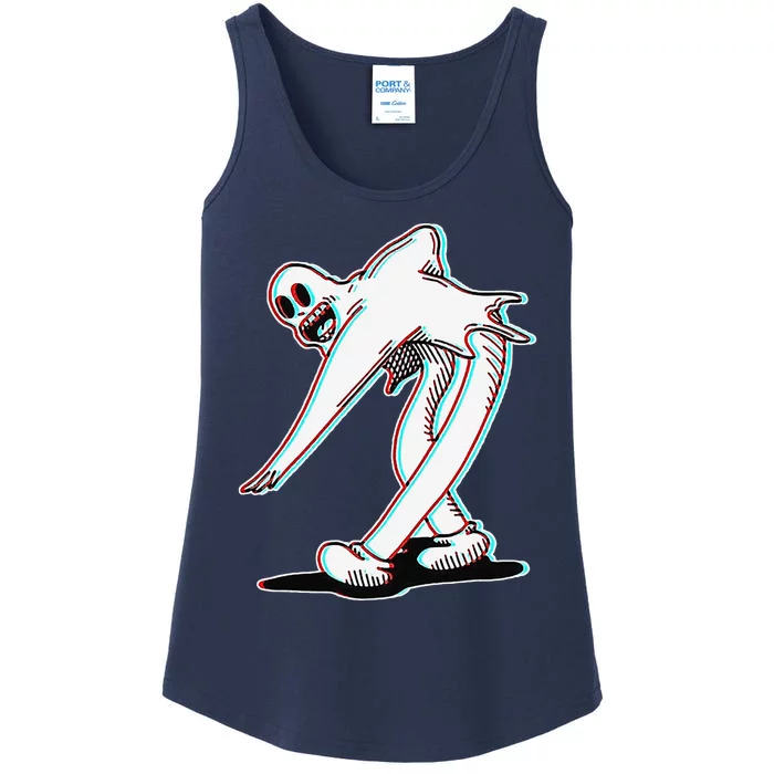 Koko The Clown Ghost Glitch Dancing Ladies Essential Tank