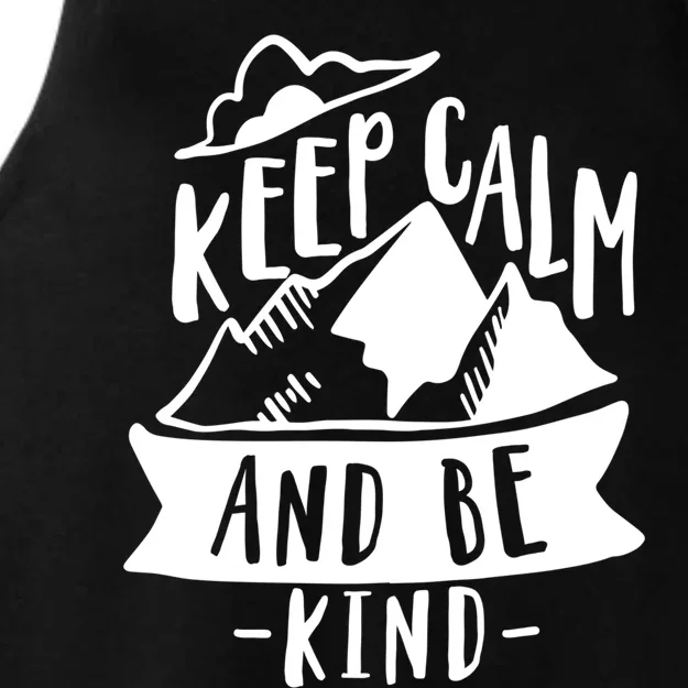 Keep The Calm And Be Kind Anti Bullying Week Unity Day Gift Ladies Tri-Blend Wicking Tank