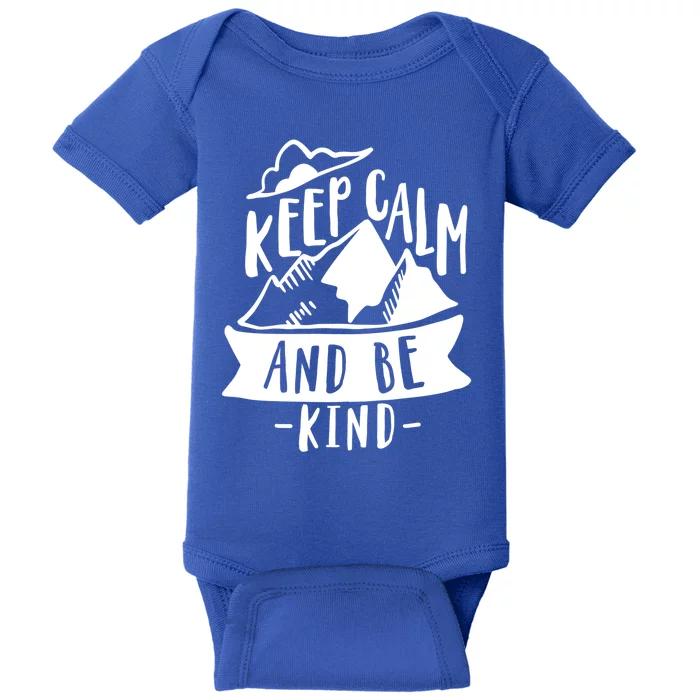 Keep The Calm And Be Kind Anti Bullying Week Unity Day Gift Baby Bodysuit