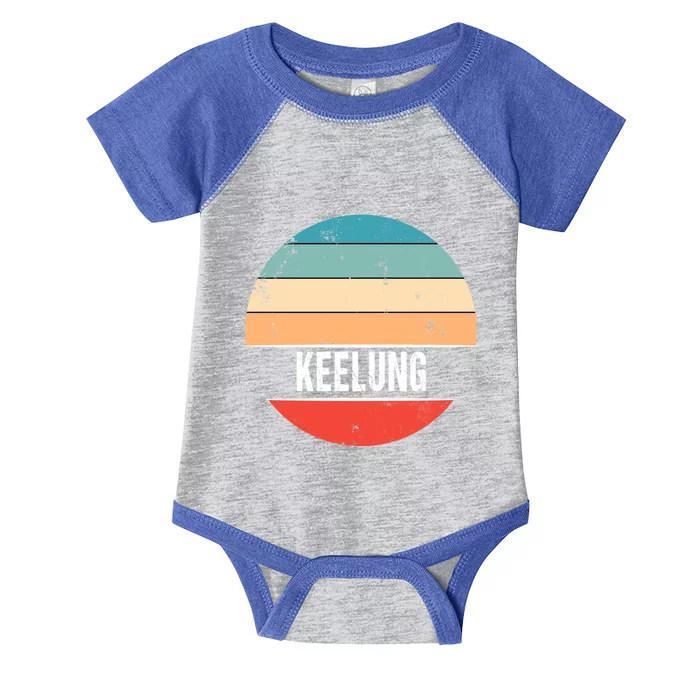 Keelung Taiwan City Trip Gift Infant Baby Jersey Bodysuit