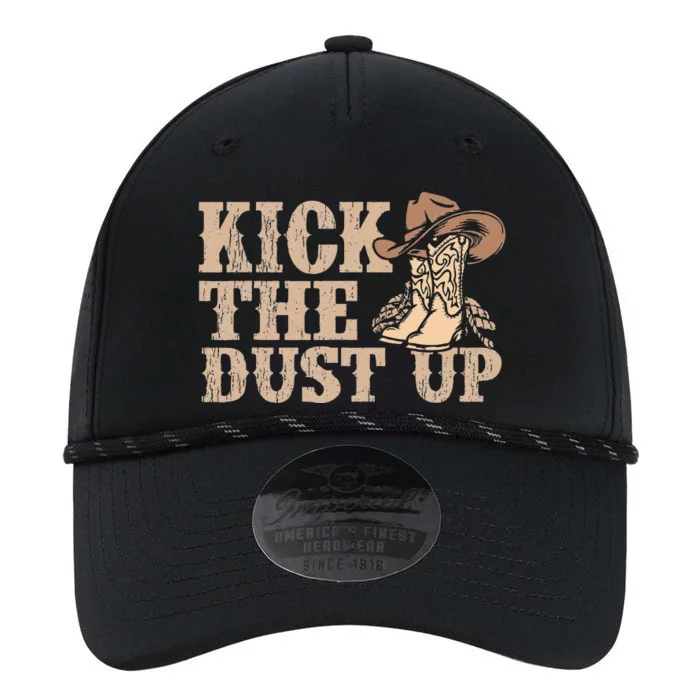 Kick The Dust Up Country Music Western Dancer Cowgirl Performance The Dyno Cap