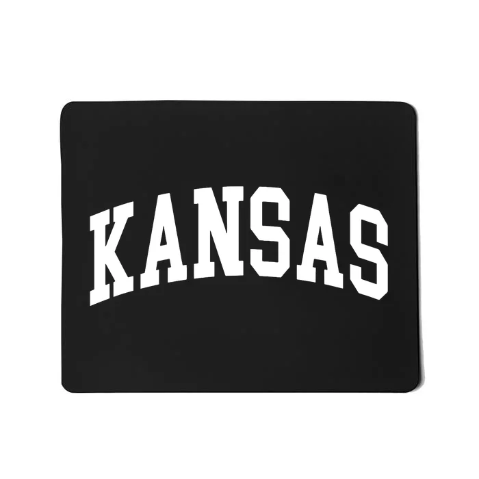 Kansas Throwback Design Classic Mousepad