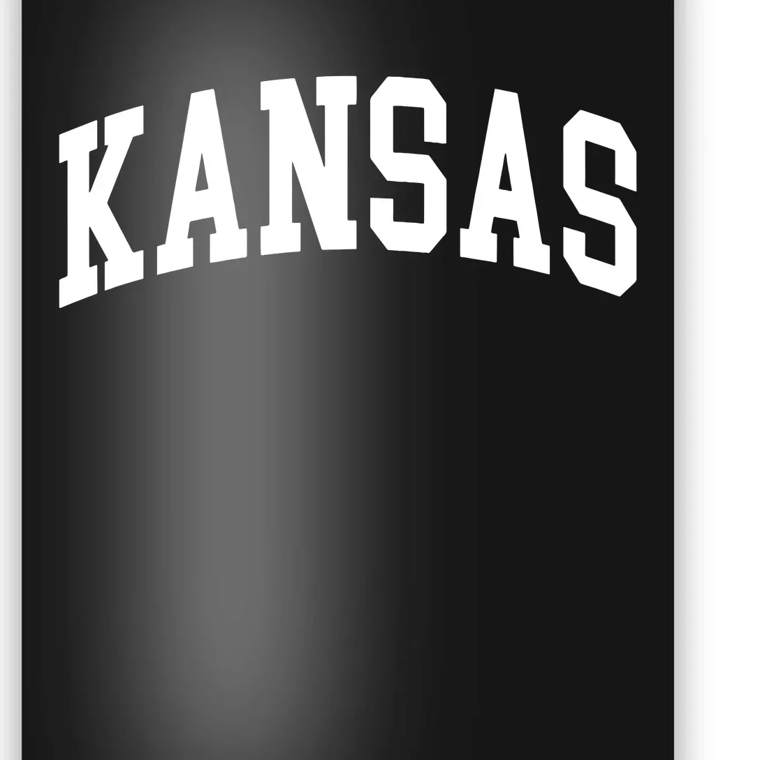 Kansas Throwback Design Classic Poster